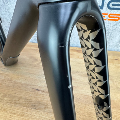 Low Mile! 2023 Cervelo Aspero 5 Five Black 54cm Carbon Disc Gravel Frameset 700c