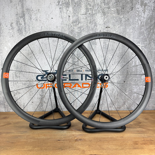 Mint! Astral Luna Approach Carbon Tubeless Disc Brake 700c Bike Wheelset 1615g