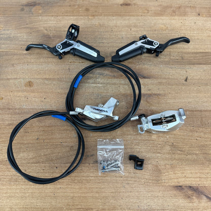 Low Mile! SRAM Code Ultimate Stealth Hydraulic Post Mount 4-Piston Disc Brakeset