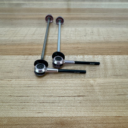 Tune DC130 Pink 100/130mm Lightweight Carbon Quick Release Bike Skewers 34g