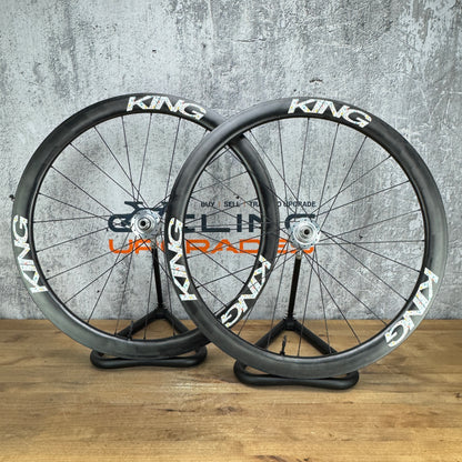 Mint! Chris King ARD44 R45D Ceramic Bearings Carbon Disc Wheelset 700c 1641g