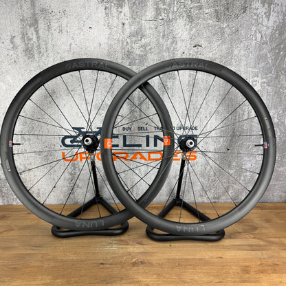 Mint! Astral Luna Approach Carbon Tubeless Disc Brake 700c Bike Wheelset 1615g