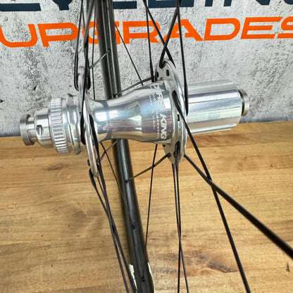 Mint! Chris King ARD44 R45D Ceramic Bearings Carbon Disc Wheelset 700c 1641g