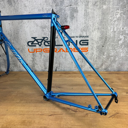 2021 Saltair Cycles Randonneur 58cm Steel Touring Adventure Disc Frameset 650b