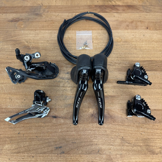 Shimano 105 R7020 11-Speed Mechanical Hydraulic Disc Mini Groupset w/ Brake line