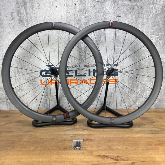 Ridden Once! Reserve 40/44 GR Turbulent Aero DT 350 Wheelset 700c 1442g