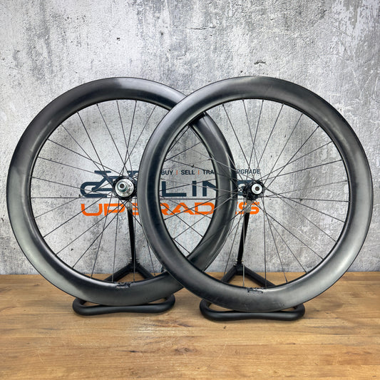 Mint! HED Vanquish RC6 Industry 9 Torch Hubs Carbon Tubeless Wheelset 700c 1710g