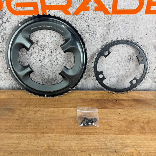 Shimano Ultegra FC-6800 52/36t 11-Speed 110BCD 4-Bolt Chainring Set 154g