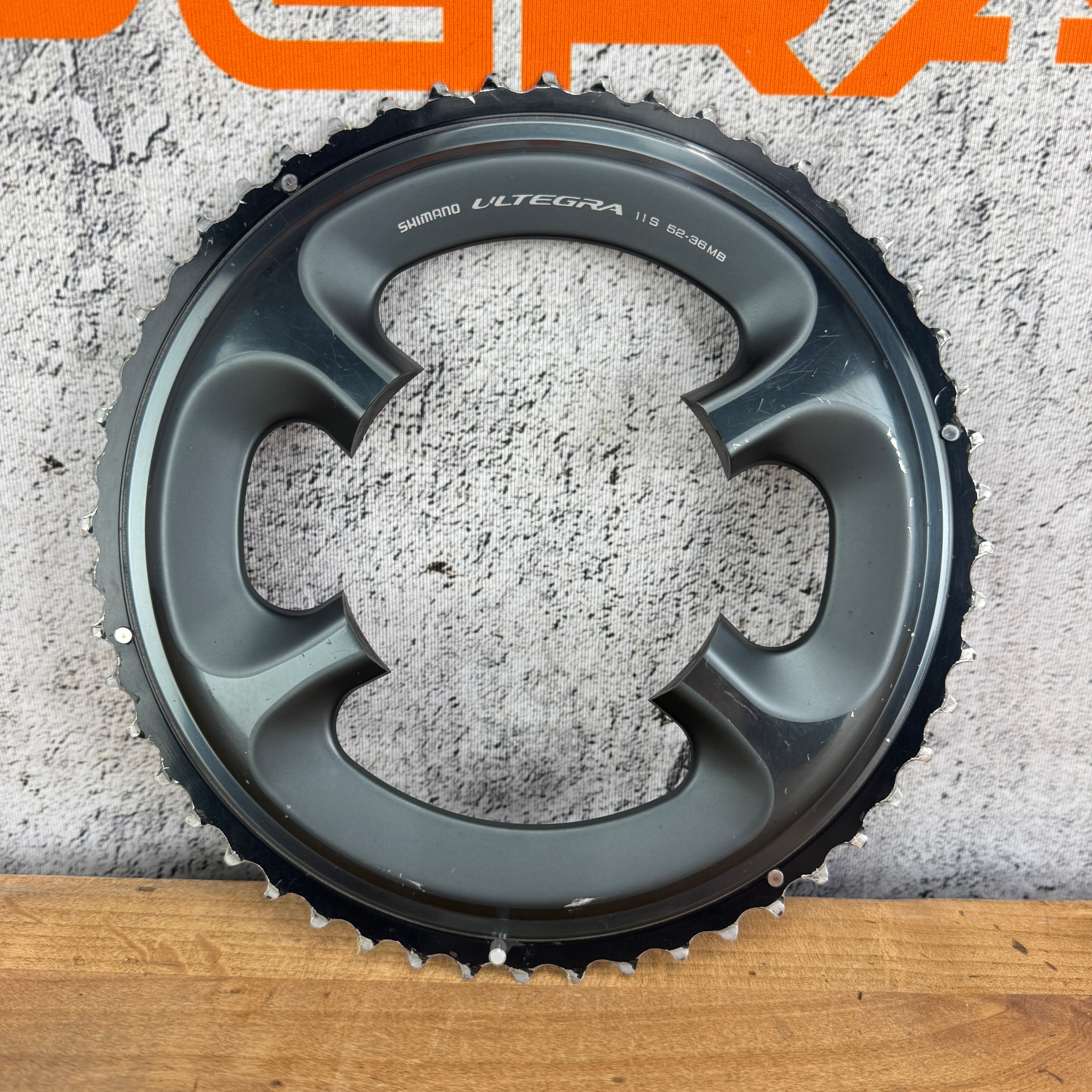 贅沢品 Shimano Ultegra 4-Bolt 110BCD 11-Speed 52/36t FC-6800 パーツ