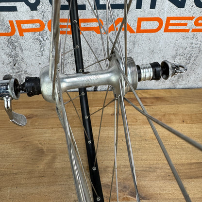 Vintage! Mavic MA3 Campagnolo Record Hubs Rim Brake Alloy Bike Wheelset 700c