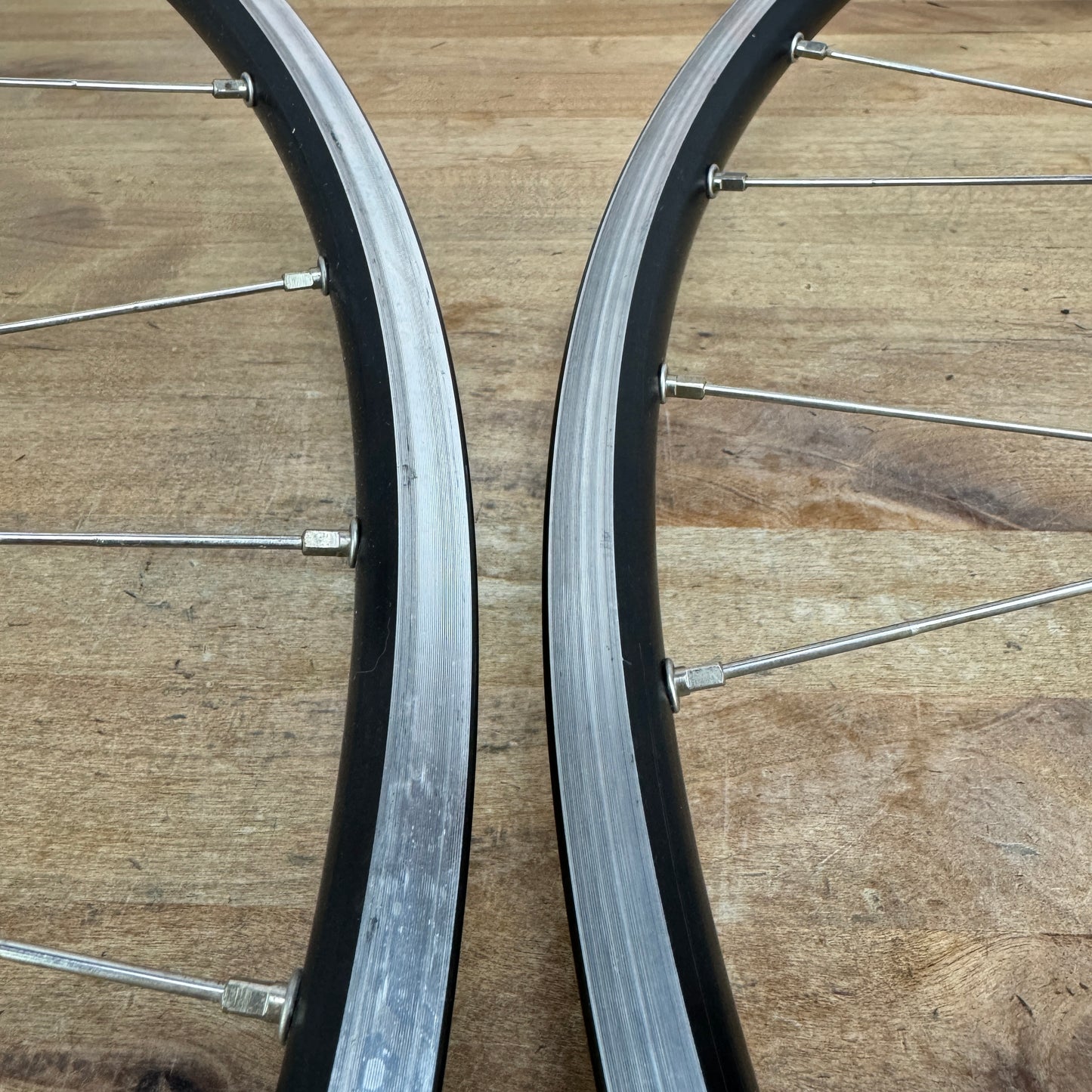 Vintage! Mavic MA3 Campagnolo Record Hubs Rim Brake Alloy Bike Wheelset 700c