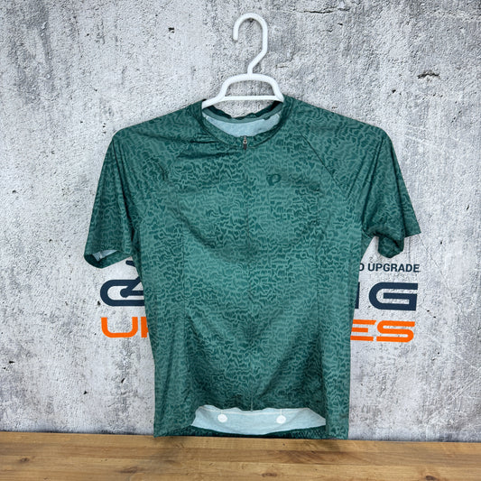 Ridden Once! Pearl iZumi Pro Short Sleeve Men's Large Cycling Jersey Green