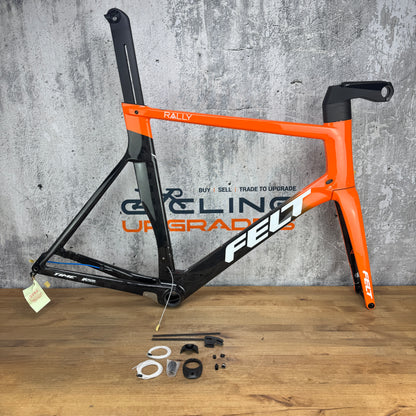 New! 2020 Felt AR Advanced Team Rally 61cm Carbon Disc Frameset 700c Orange