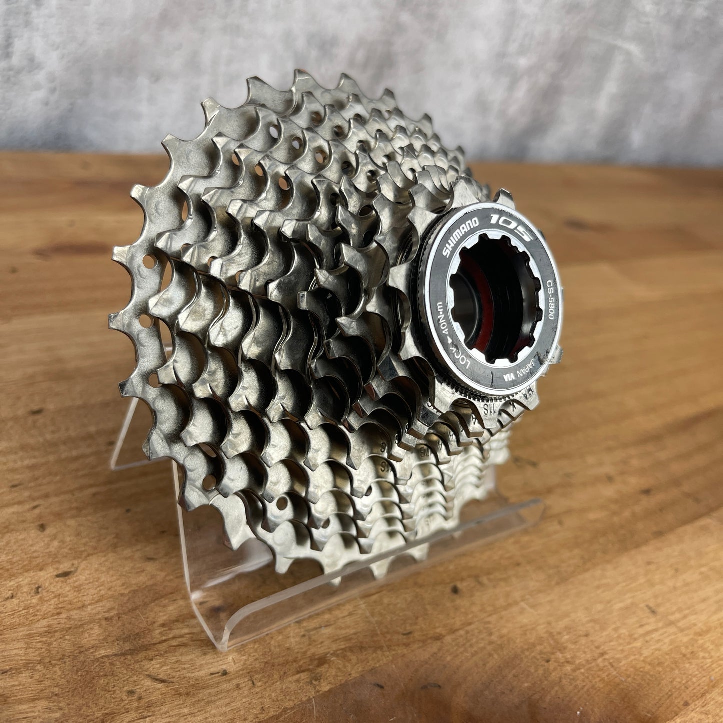 Shimano 105 CS-5800 11-28t 11-Speed Bicycle Cassette "Typical Wear" 276g