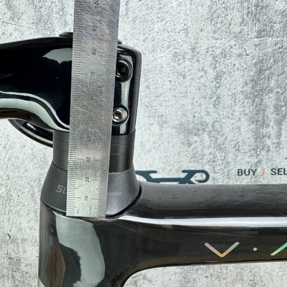 Mint! 2025 Factor O2 VAM 54cm Carbon Frameset 2062g Premium Package Chrome