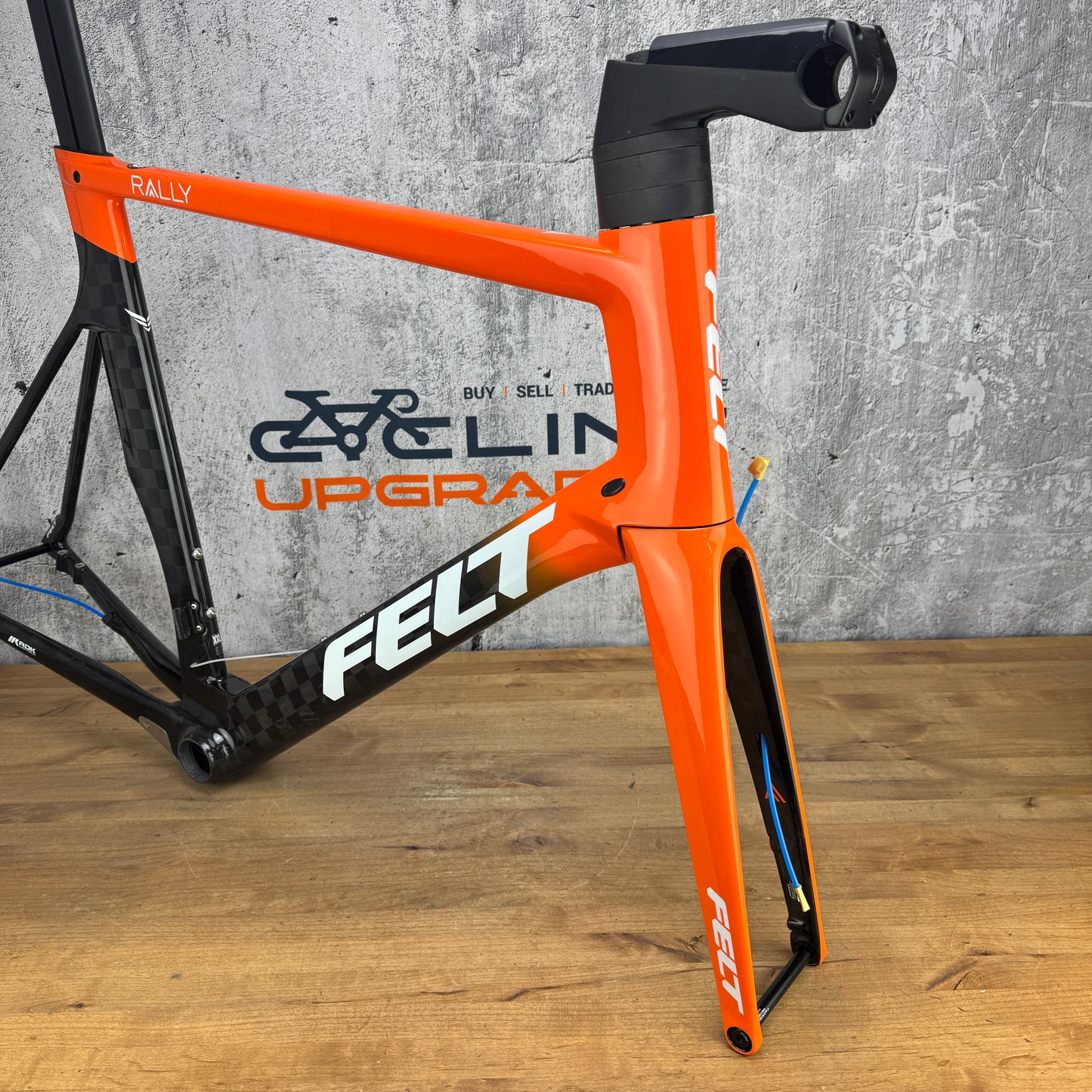 New! 2020 Felt AR Advanced Team Rally 61cm Carbon Disc Frameset 700c Orange