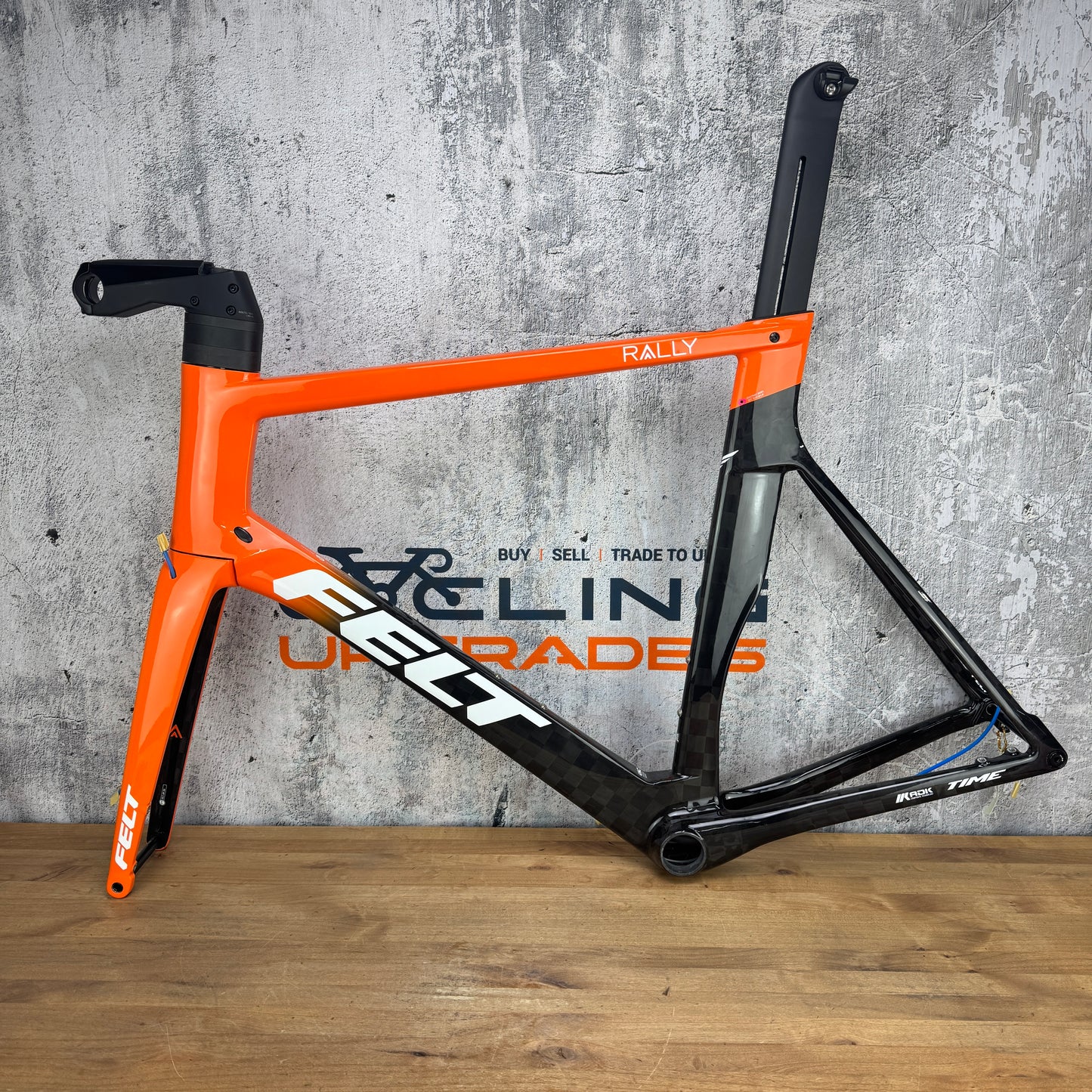 New! 2020 Felt AR Advanced Team Rally 61cm Carbon Disc Frameset 700c Orange