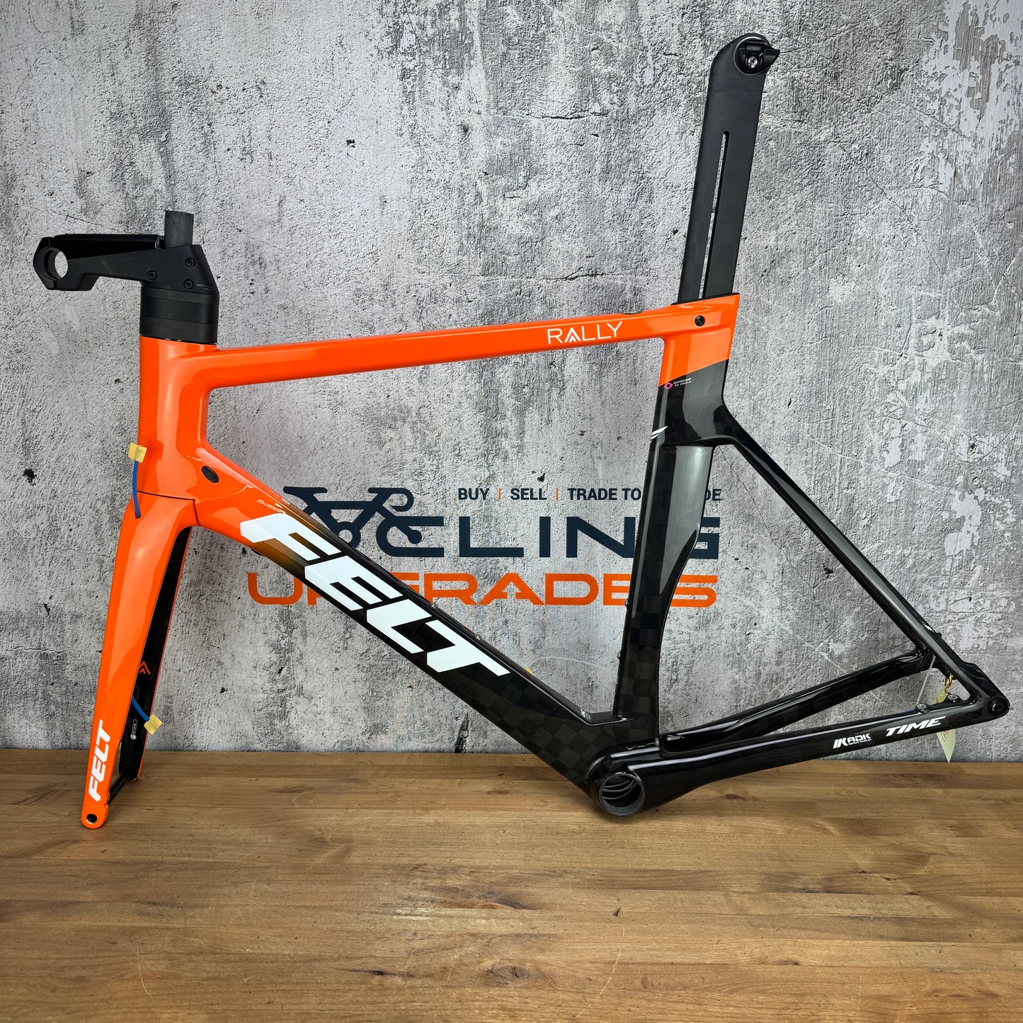 New! 2020 Felt AR Advanced Team Rally 58cm Carbon Disc Frameset 700c Orange