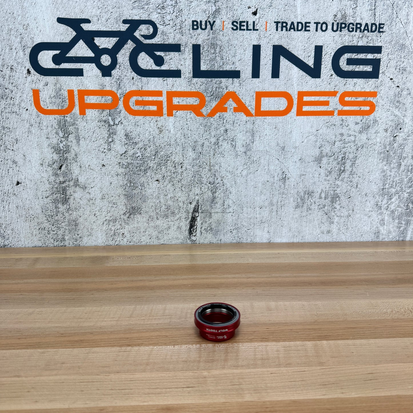 Wolf Tooth EC44/40 Red Lower Headset Bearing and Cup 48g