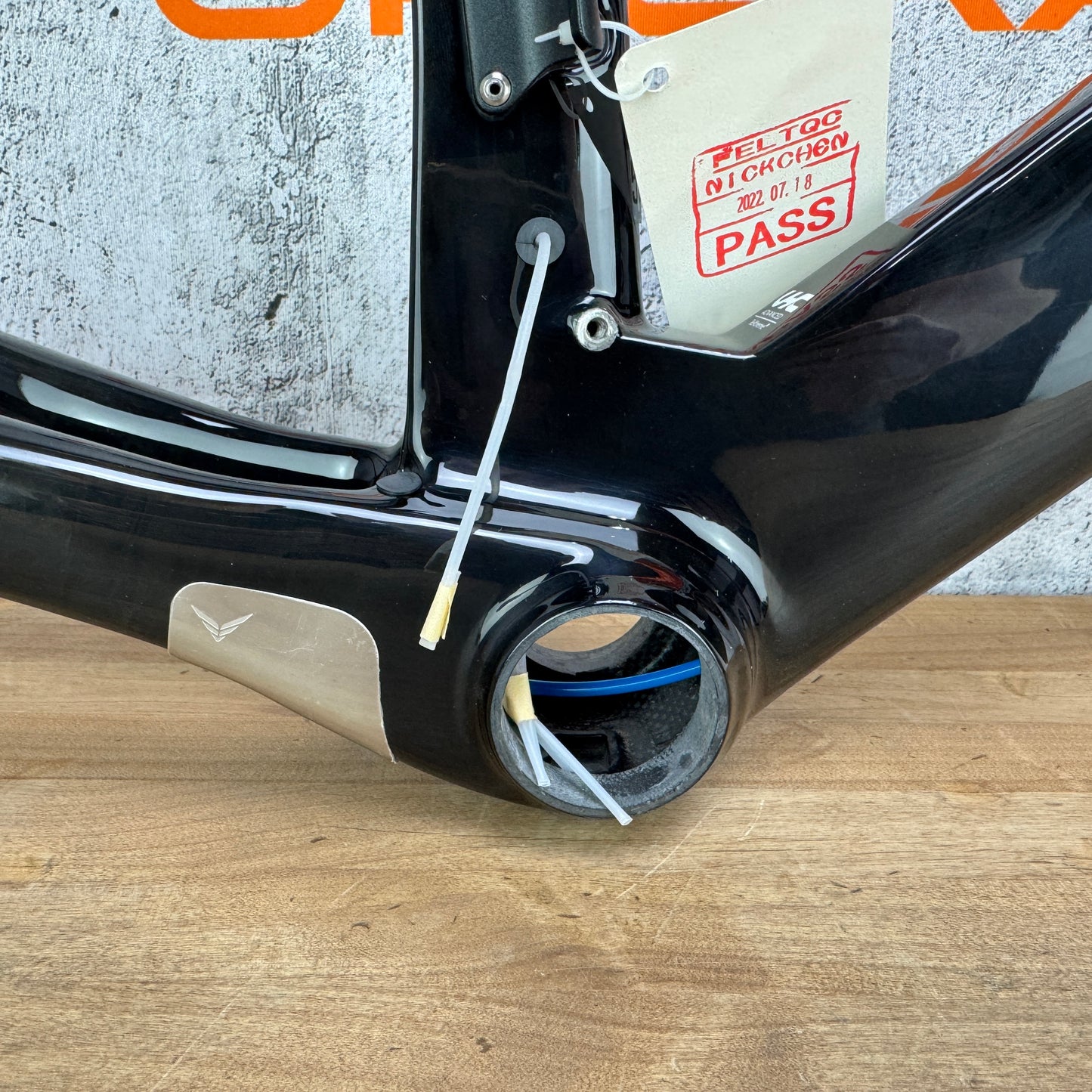 New! 2020 Felt AR Advanced Team Rally 56cm Carbon Disc Frameset 700c Orange