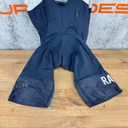 Light Use! Rapha Pro Team II Men's Medium Navy Cycling Bib Shorts