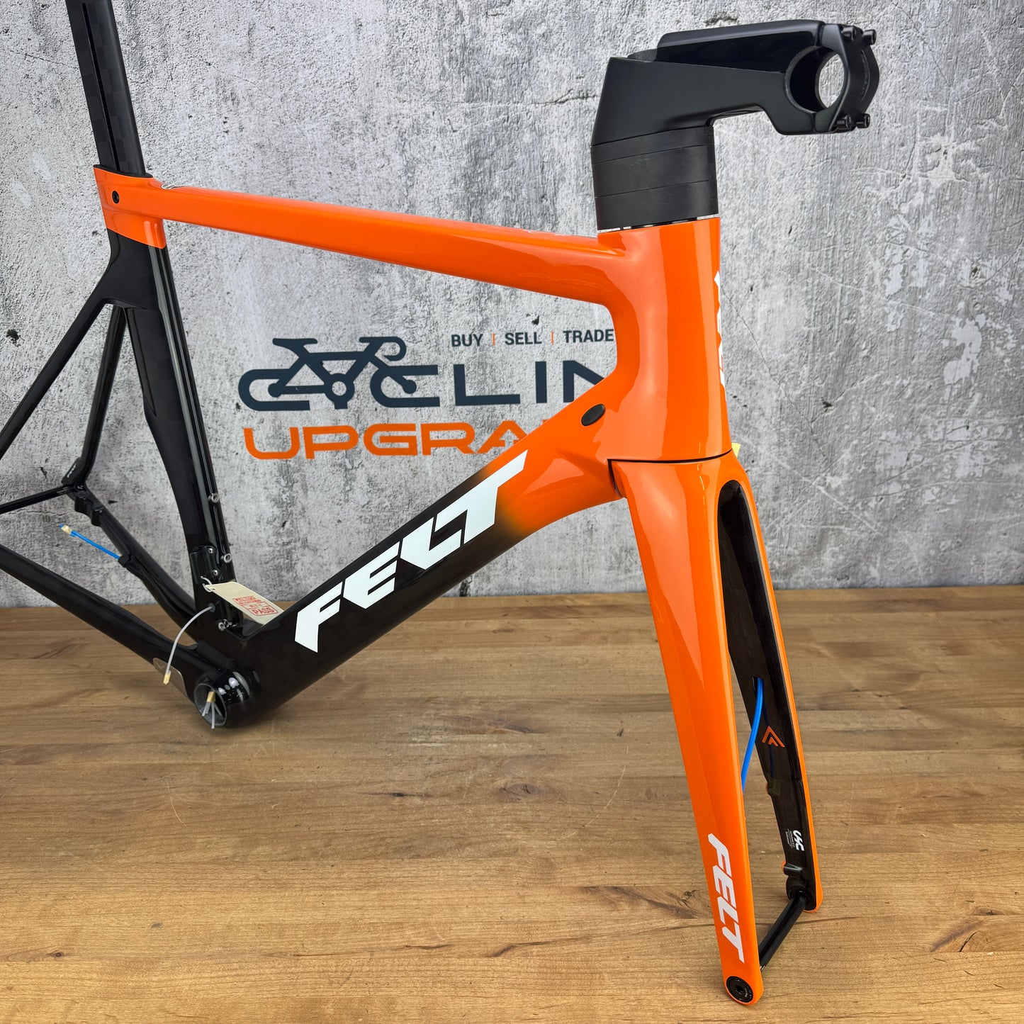 New! 2020 Felt AR Advanced Team Rally 56cm Carbon Disc Frameset 700c Orange