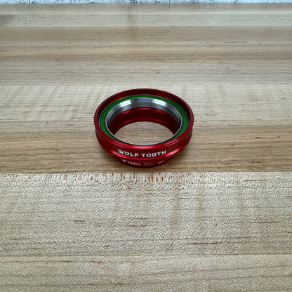 Wolf Tooth EC44/40 Red Upper Headset Bearing and Cup 45g
