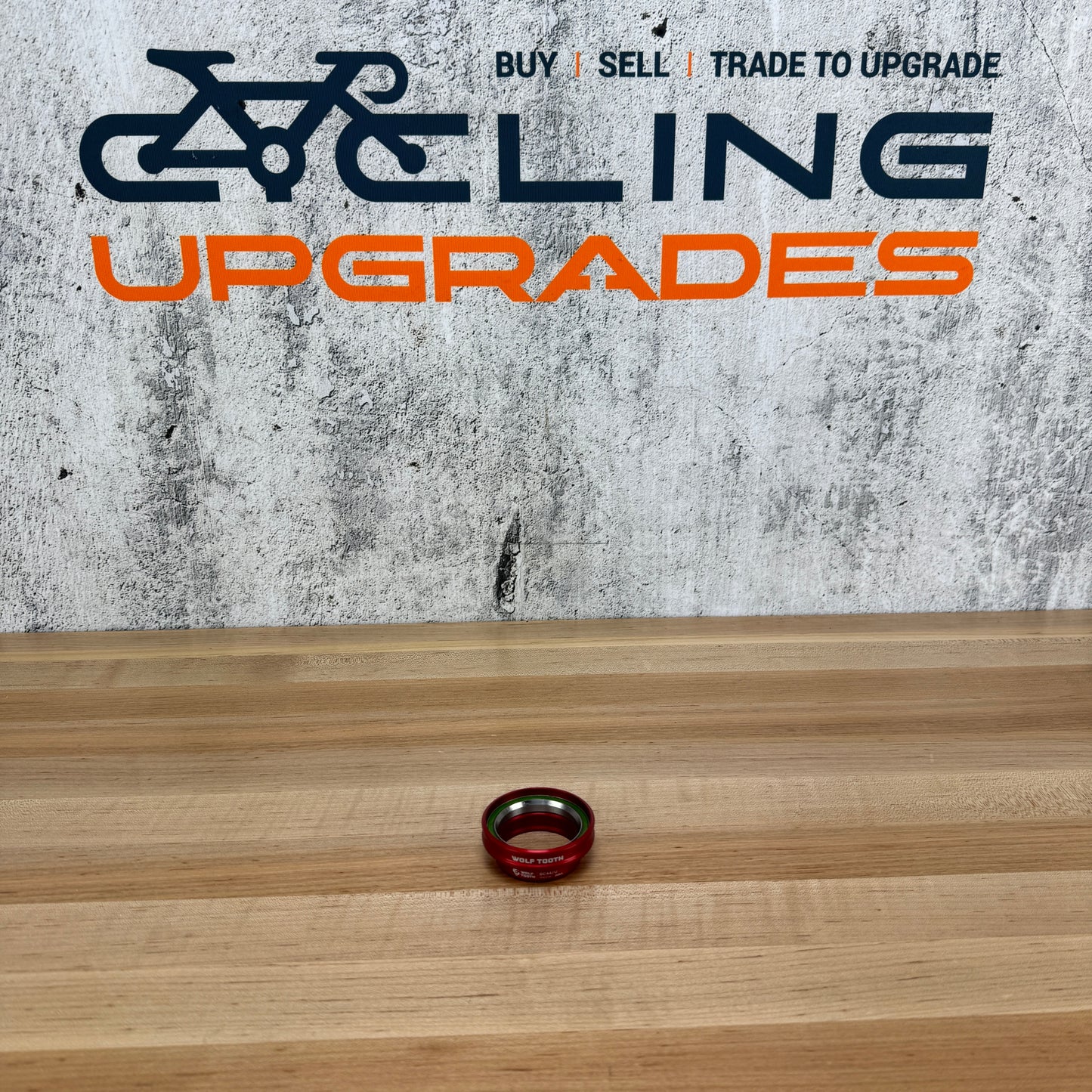 Wolf Tooth EC44/40 Red Upper Headset Bearing and Cup 45g