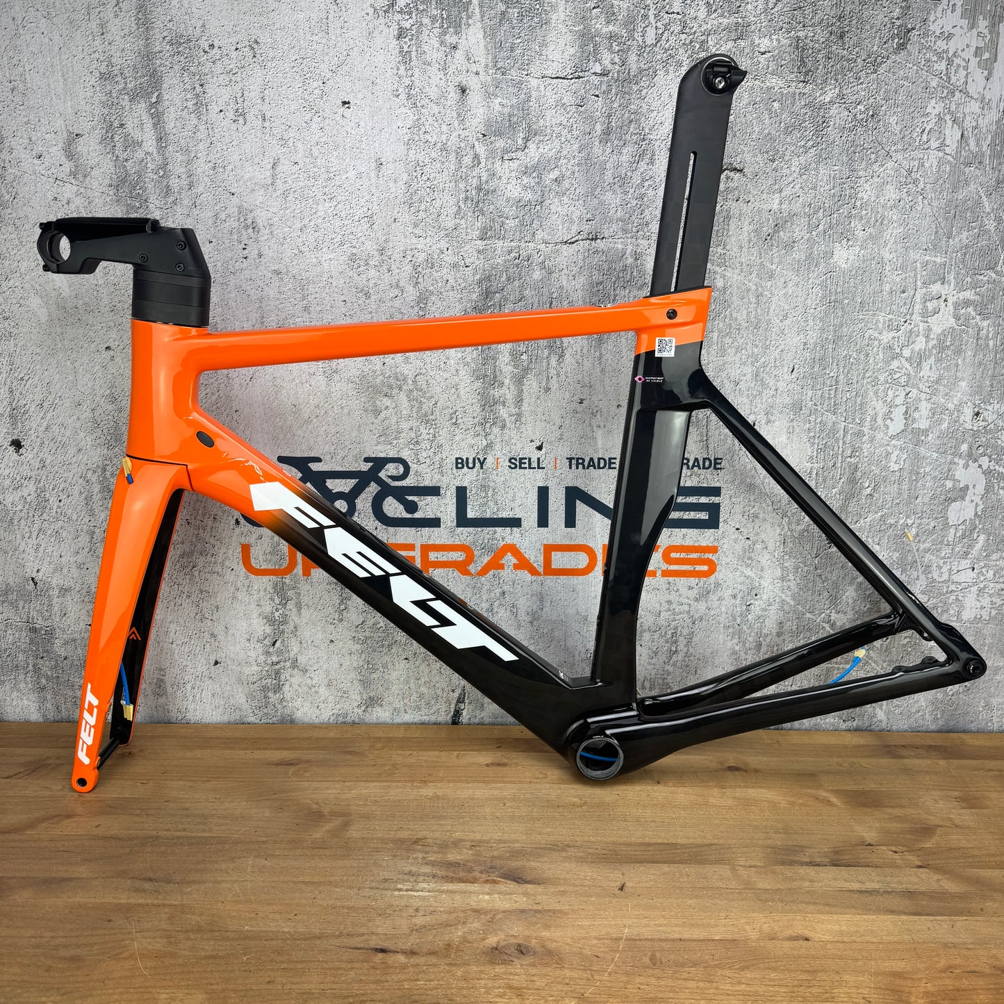 New! 2020 Felt AR Advanced Team Rally 56cm Carbon Disc Frameset 700c Orange