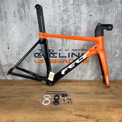 New! 2020 Felt AR Advanced Team Rally 54cm Carbon Disc Frameset 700c Orange