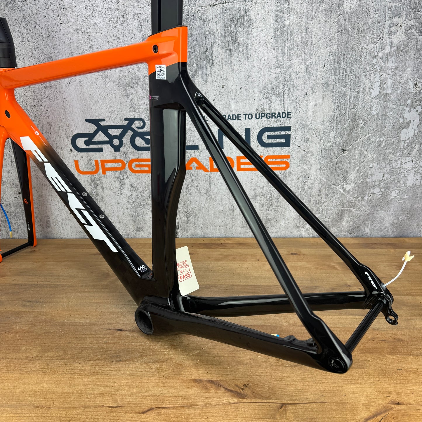 New! 2020 Felt AR Advanced Team Rally 54cm Carbon Disc Frameset 700c Orange