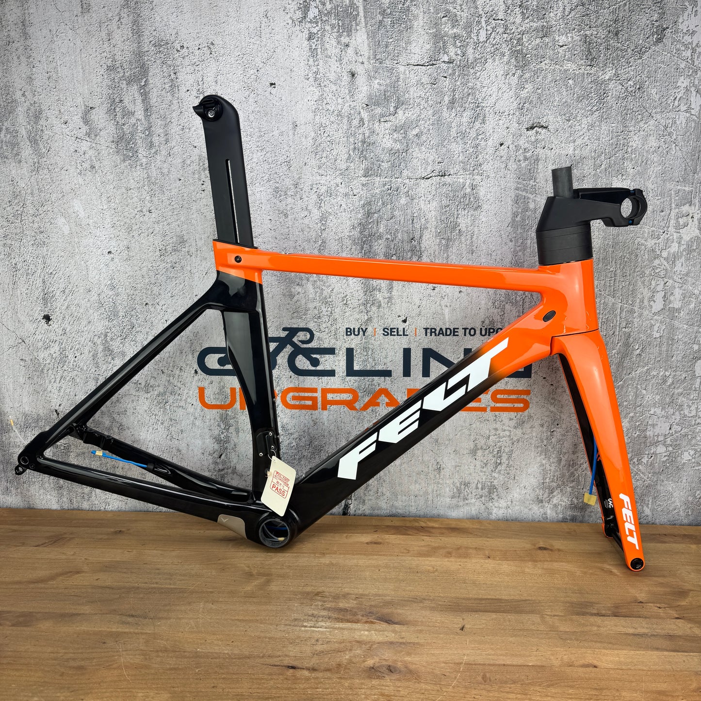 New! 2020 Felt AR Advanced Team Rally 51cm Carbon Disc Frameset 700c Orange