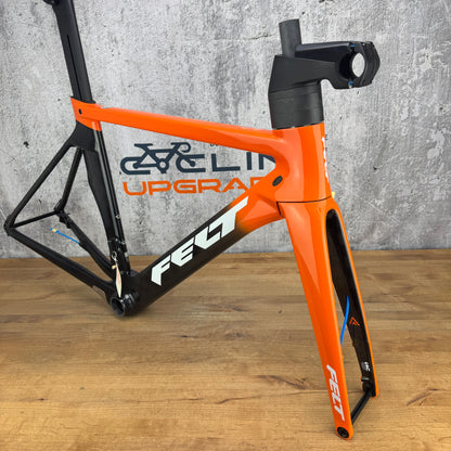 New! 2020 Felt AR Advanced Team Rally 51cm Carbon Disc Frameset 700c Orange