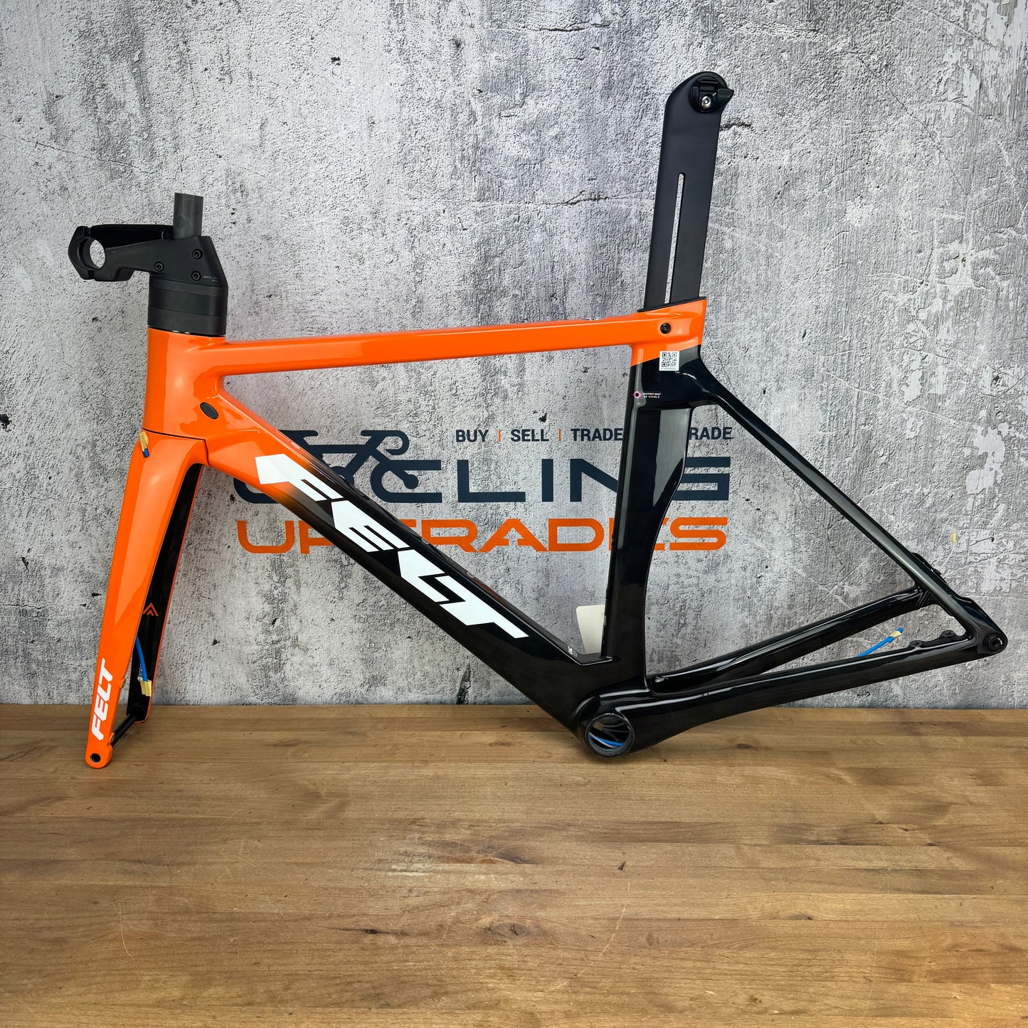 New! 2020 Felt AR Advanced Team Rally 51cm Carbon Disc Frameset 700c Orange