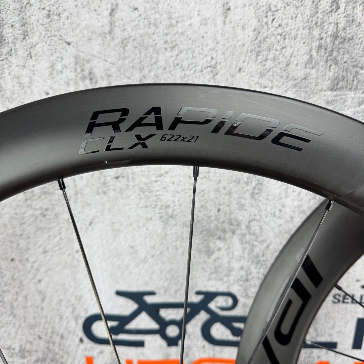 Low Mile! Roval Rapide CLX II Carbon Tubeless Disc Brake Wheelset 700c 1481g
