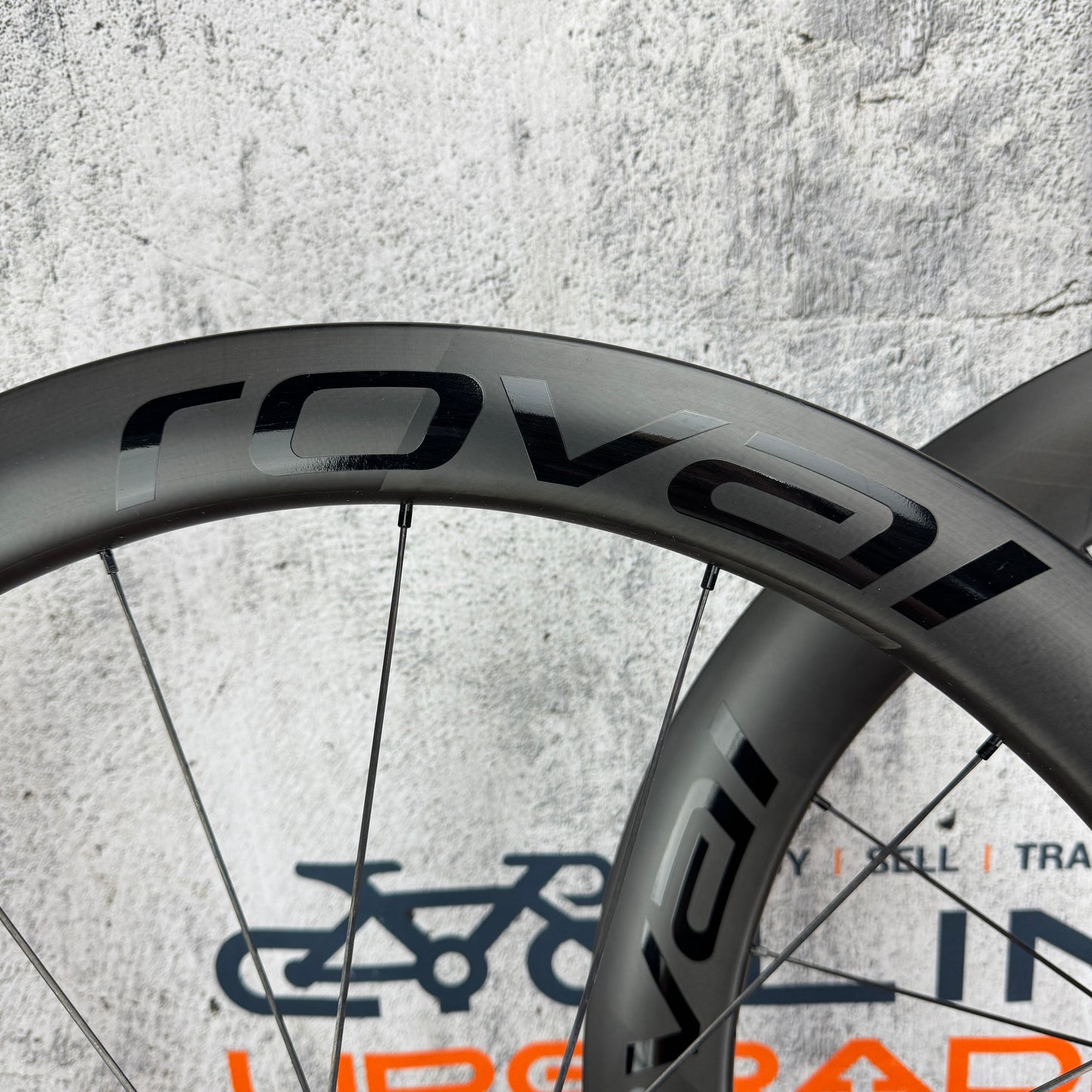 Low Mile! Roval Rapide CLX II Carbon Tubeless Disc Brake Wheelset 700c 1481g