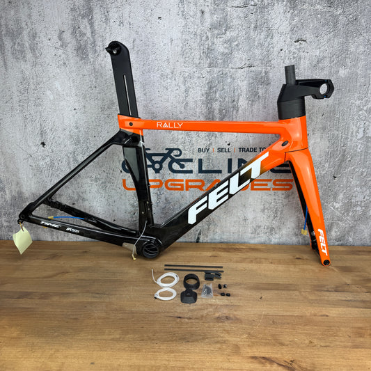 New! 2020 Felt AR Advanced Team Rally 48cm Carbon Disc Frameset 700c Orange
