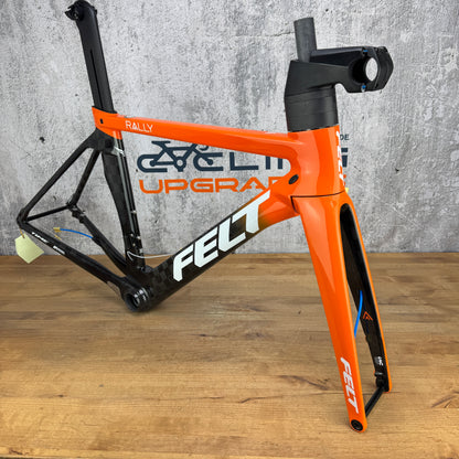 New! 2020 Felt AR Advanced Team Rally 48cm Carbon Disc Frameset 700c Orange
