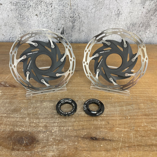 SRAM CLX-R 140mm Center Lock Disc Brake Rotors Pair 216g w/ Lock Rings
