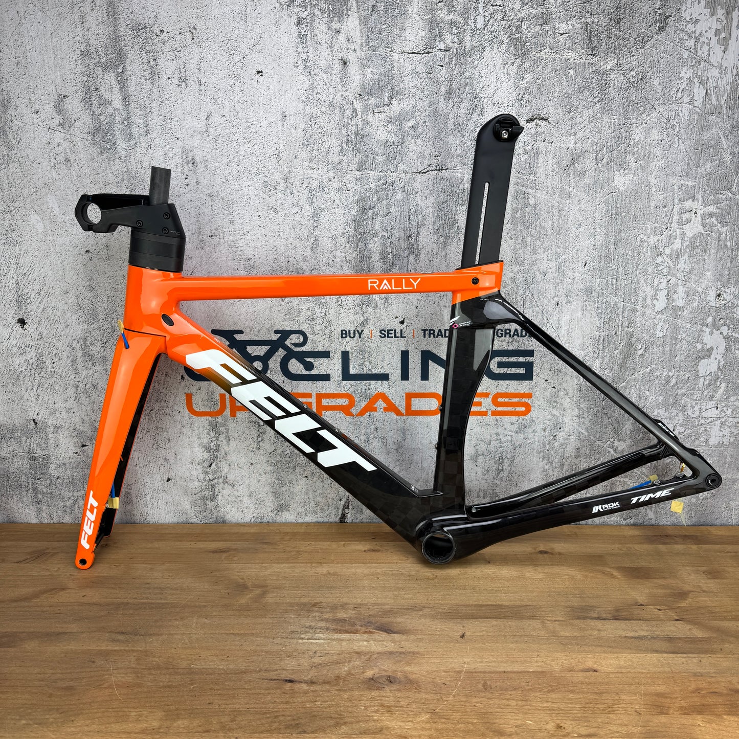 New! 2020 Felt AR Advanced Team Rally 48cm Carbon Disc Frameset 700c Orange