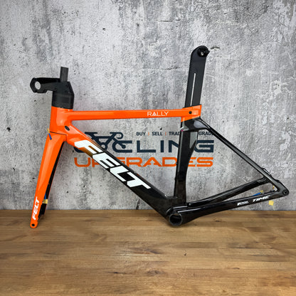 New! 2020 Felt AR Advanced Team Rally 48cm Carbon Disc Frameset 700c Orange