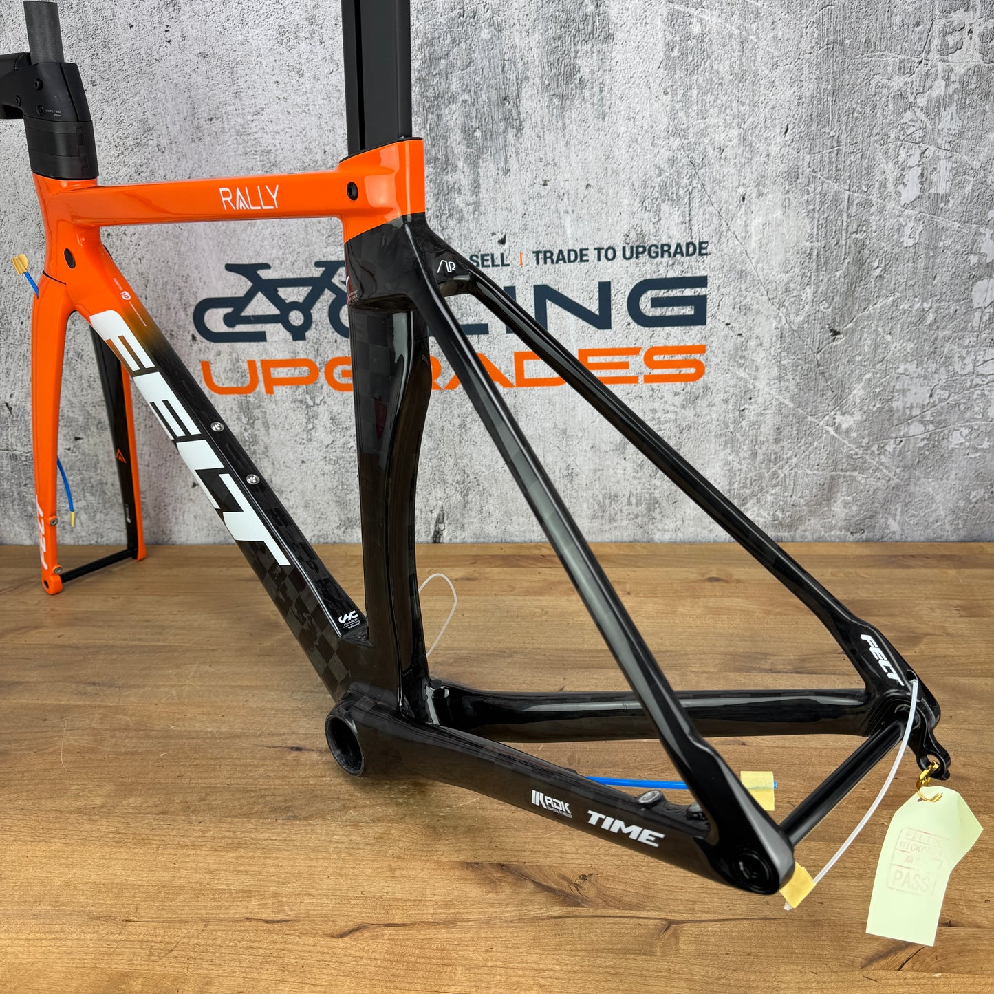 New! 2020 Felt AR Advanced Team Rally 48cm Carbon Disc Frameset 700c Orange