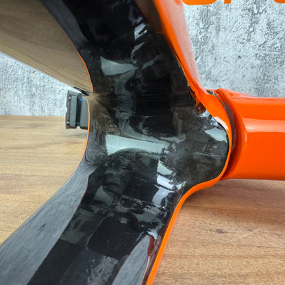 New! 2020 Felt AR Advanced Team Rally 48cm Carbon Disc Frameset 700c Orange