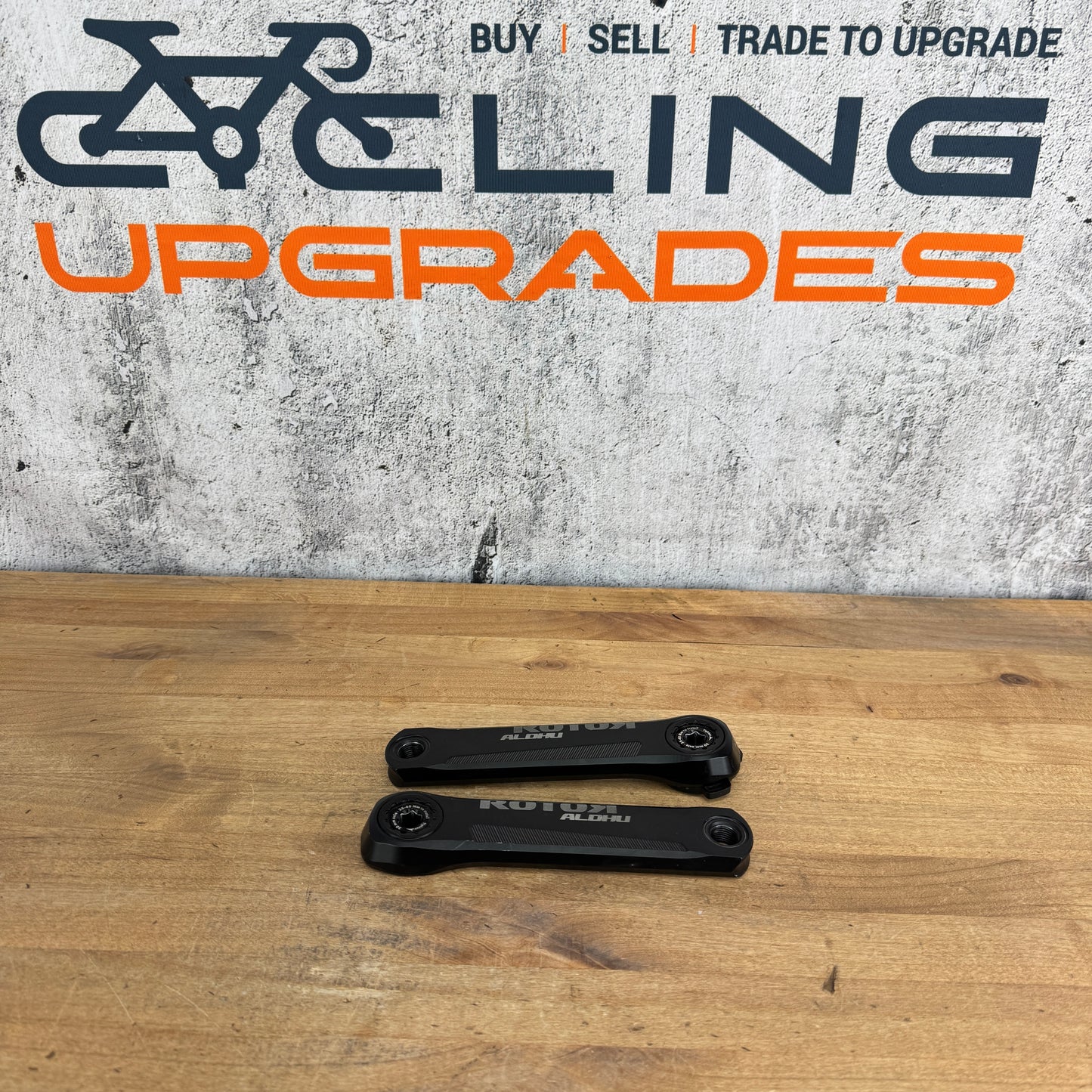 Rotor Aldhu 155mm Alloy Bike Crankset Crank Arms for 30mm Spindles 316g