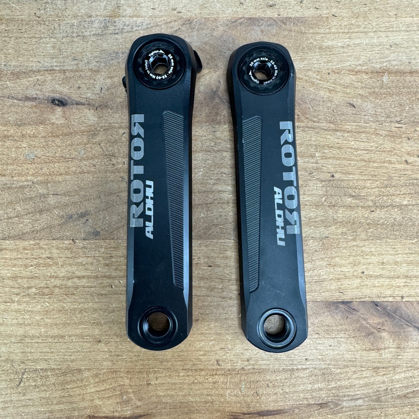 Rotor Aldhu 155mm Alloy Bike Crankset Crank Arms for 30mm Spindles 316g