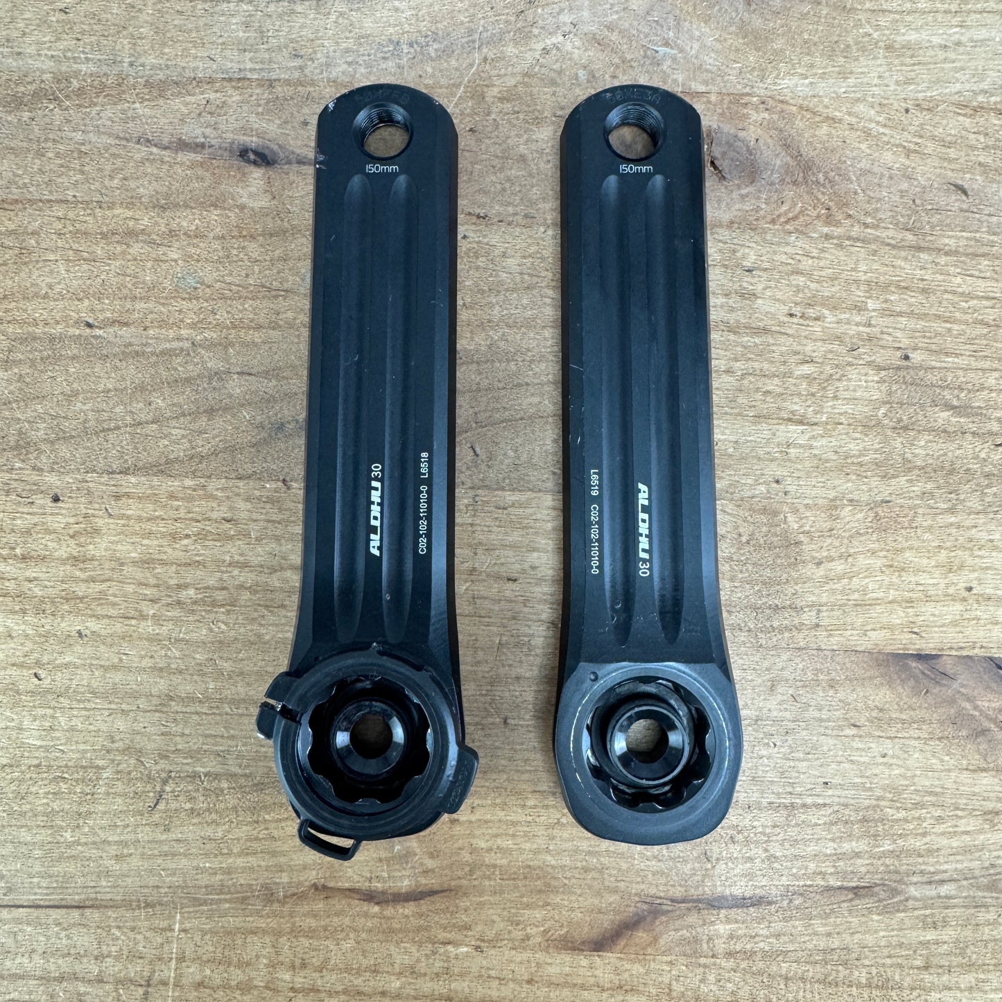 Rotor Aldhu 155mm Alloy Bike Crankset Crank Arms for 30mm Spindles 316g