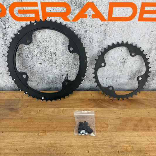 Campagnolo Super Record 12-Speed 53/39t 4-Arm 146/112BCD Chainring Set 148g