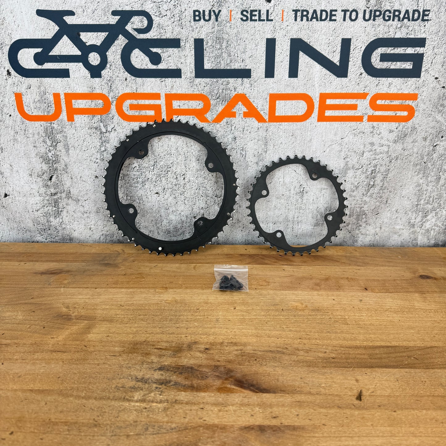 Campagnolo Super Record 12-Speed 53/39t 4-Arm 146/112BCD Chainring Set 148g