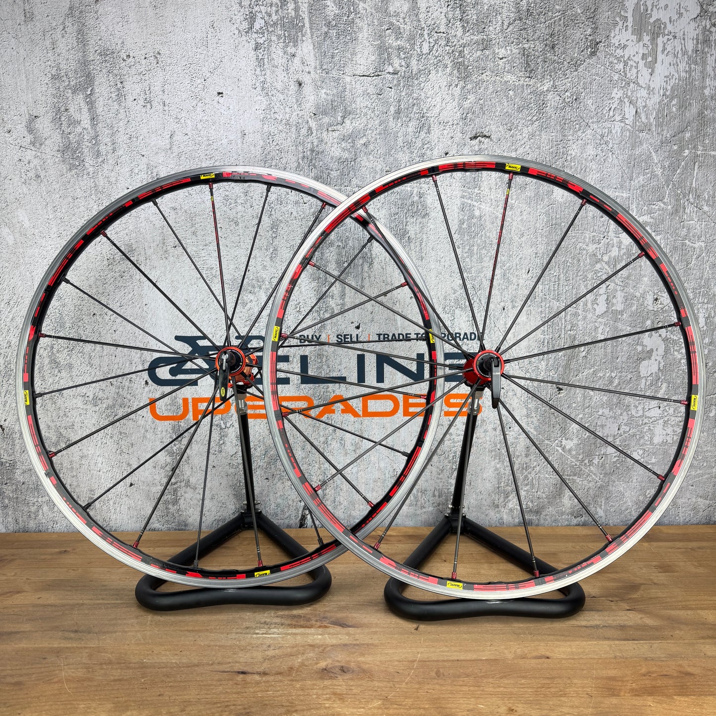 Mavic Ksyrium R-SYS SL Tracomp Alloy Rim Brake Clincher Bike Wheelset 700c 1369g