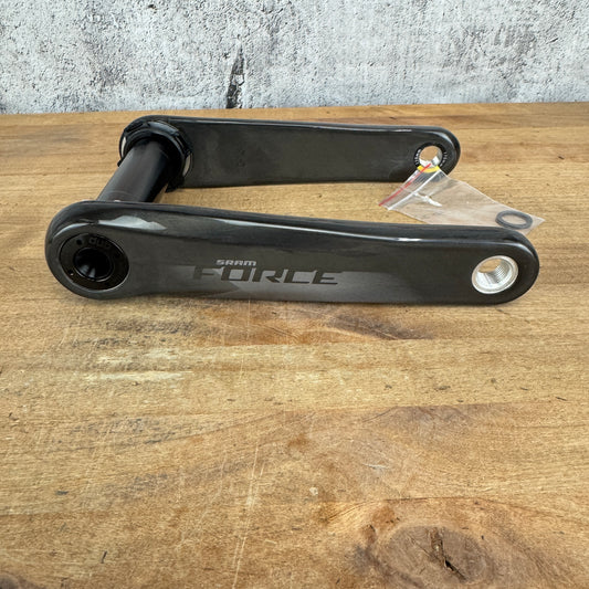 New! SRAM Force AXS D1 Dub 175mm 8-Bolt Carbon Crankset 481g MSRP $211